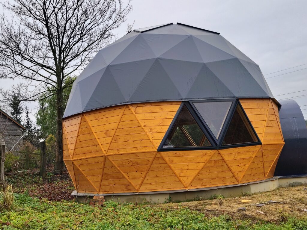 dom kopułowy - gotowy do&nbsp;użytku